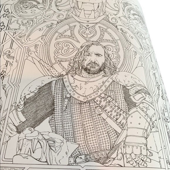 Game of Thrones Adult Coloring Book - Picture 14 of 16